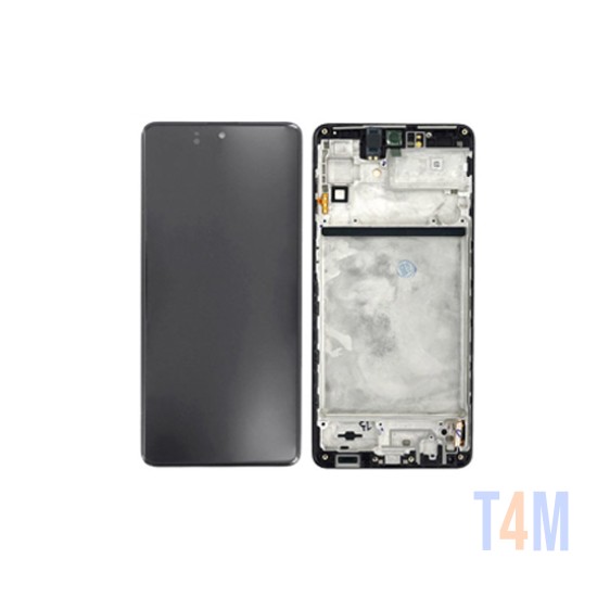 TOUCH+DISPLAY COM FRAME SAMSUNG GALAXY M62/M625/E625/F62 2021 6.7" SERVICE PACK (GH82-25478A) PRETO